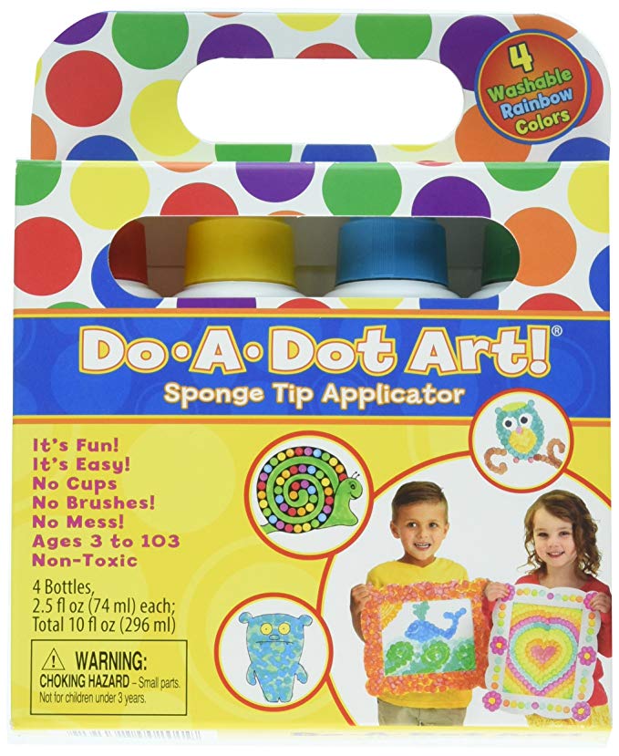 Do-a-Dot Art Markers 4-Pk Rainbow - Toodleydoo Toys
