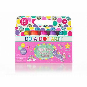 Do A Dot Art! Ultra Bright Shimmer Markers, 5-Pack