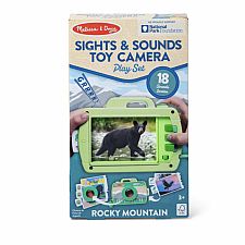 ROCKY MOUNTAIN Sights & Sounds Toy Camera Play Set